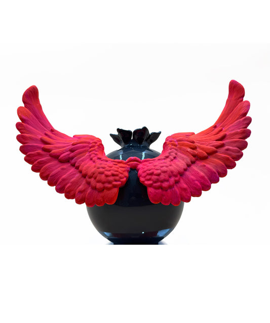 DIVINE DARLING - Black & Red Wings