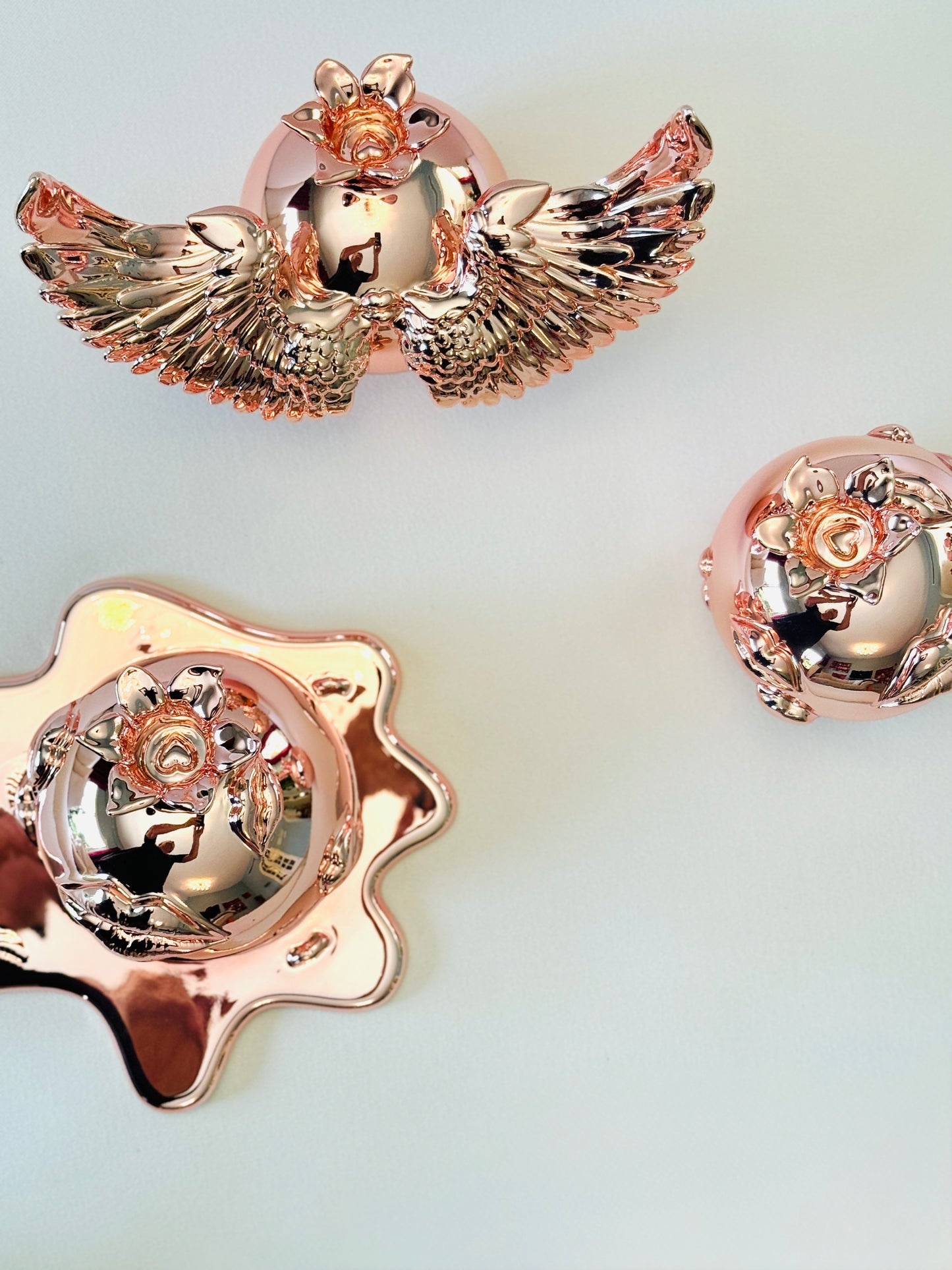 DIVINE DARLING - Rose Gold Mirror Hydro-Chrome