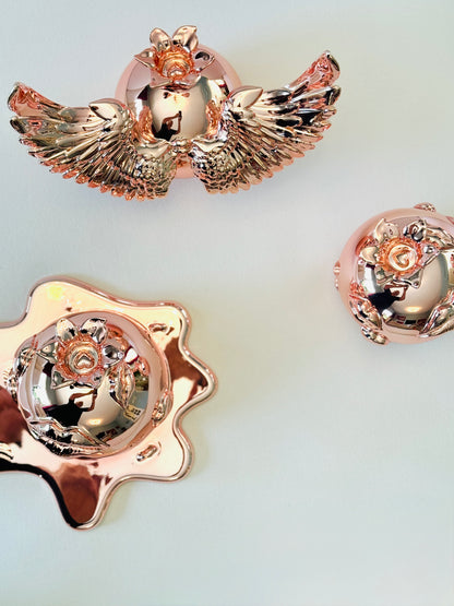 DIVINE DARLING - Rose Gold Mirror Hydro-Chrome