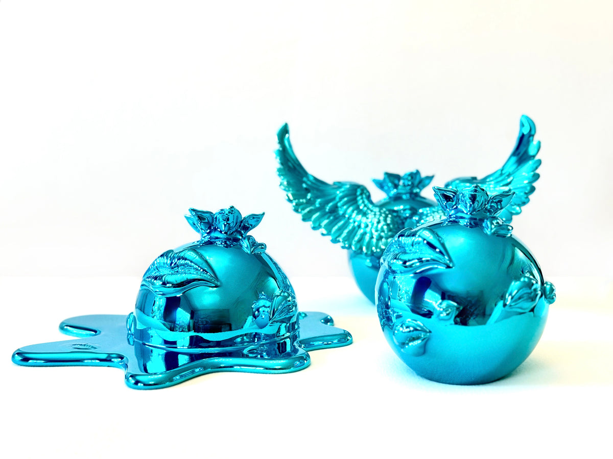 BE MY DARLING - Turquoise Mirror Hydro-Chrome