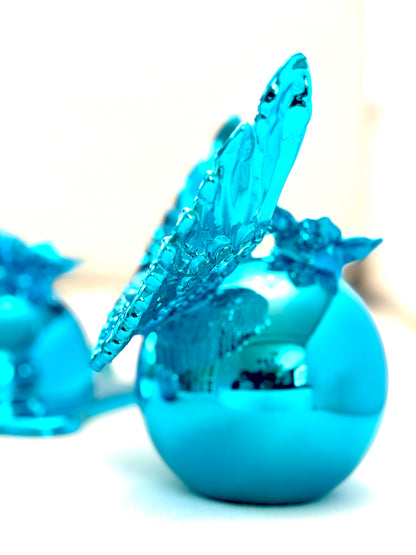 DIVINE DARLING - Turquoise Mirror Hydro-Chrome