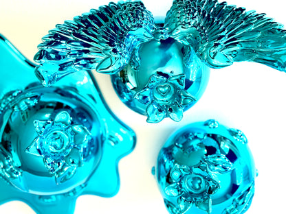 DIVINE DARLING - Turquoise Mirror Hydro-Chrome