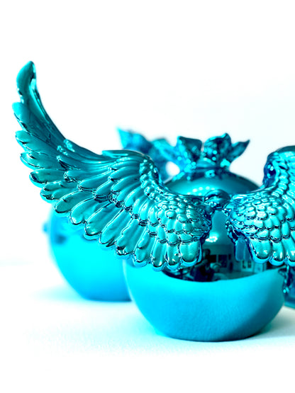 DIVINE DARLING - Turquoise Mirror Hydro-Chrome
