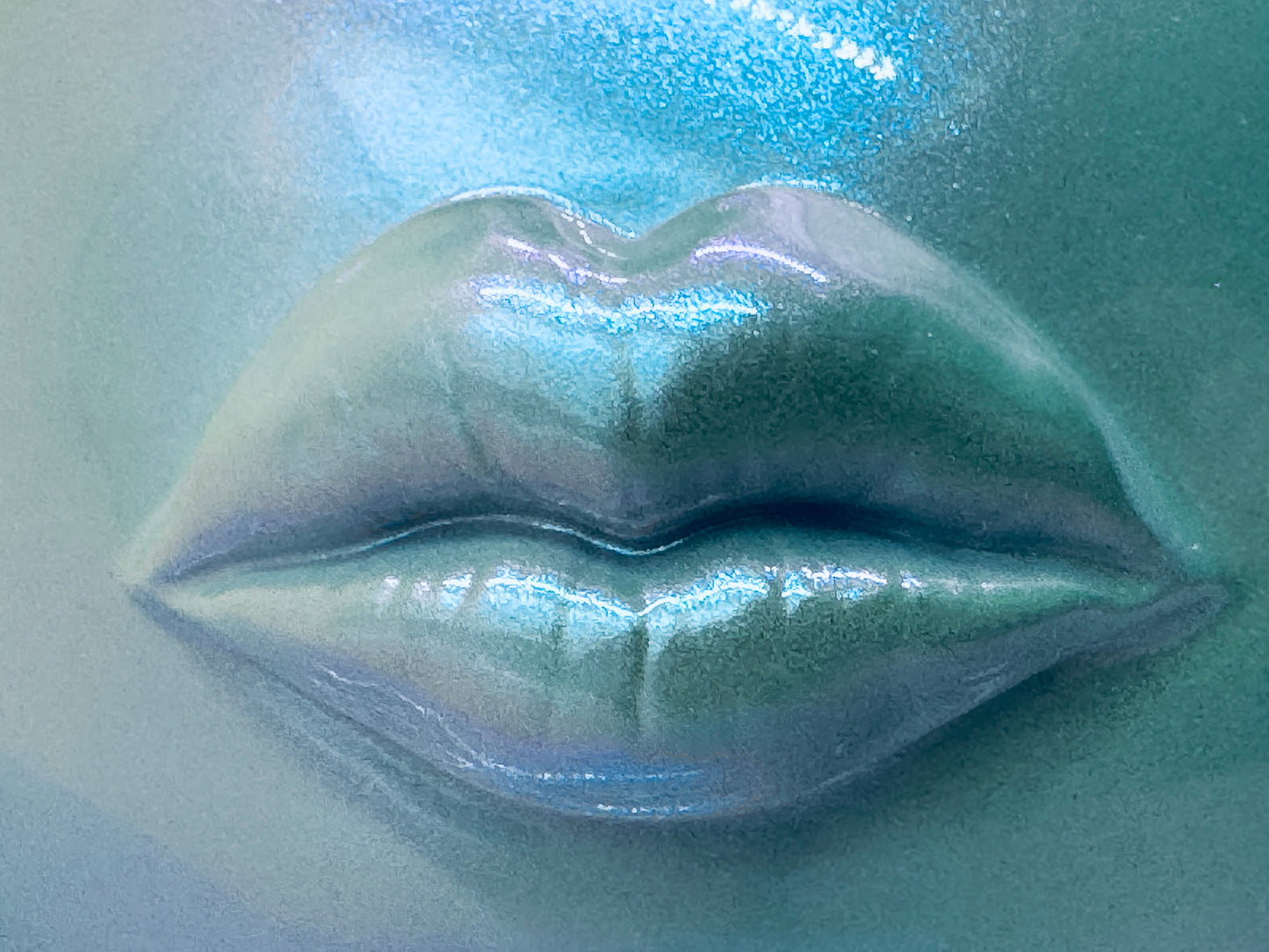 BE MY DARLING - Light Blue, Violet Color Shifting
